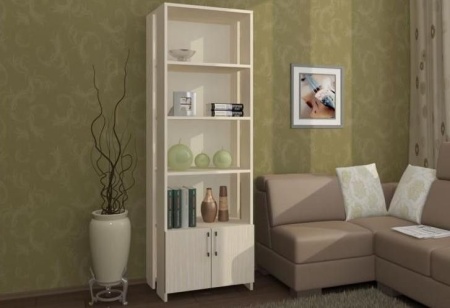 Стеллаж для Книг №35/Разные Цвета